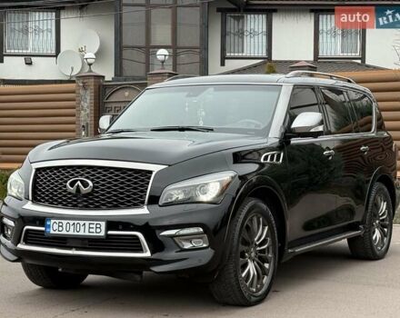 Чорний Інфініті QX80, об'ємом двигуна 5.55 л та пробігом 158 тис. км за 24500 $, фото 4 на Automoto.ua
