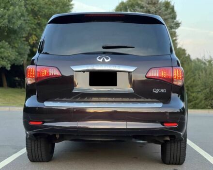 Черный Инфинити QX80, объемом двигателя 5.6 л и пробегом 74 тыс. км за 13000 $, фото 4 на Automoto.ua