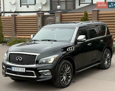 Чорний Інфініті QX80, об'ємом двигуна 5.55 л та пробігом 158 тис. км за 24500 $, фото 12 на Automoto.ua