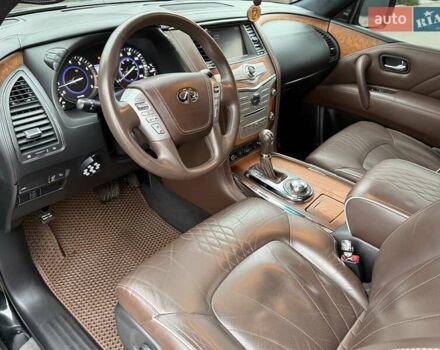 Чорний Інфініті QX80, об'ємом двигуна 5.55 л та пробігом 158 тис. км за 24500 $, фото 51 на Automoto.ua