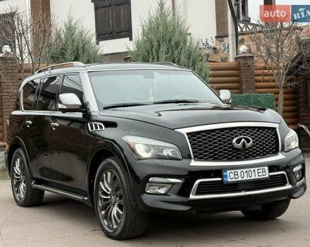 Чорний Інфініті QX80, об'ємом двигуна 5.55 л та пробігом 158 тис. км за 24500 $, фото 17 на Automoto.ua