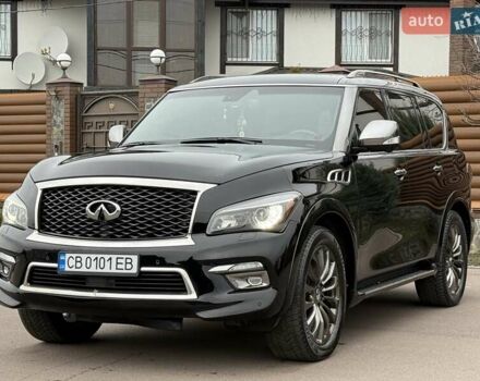 Чорний Інфініті QX80, об'ємом двигуна 5.55 л та пробігом 158 тис. км за 24500 $, фото 3 на Automoto.ua