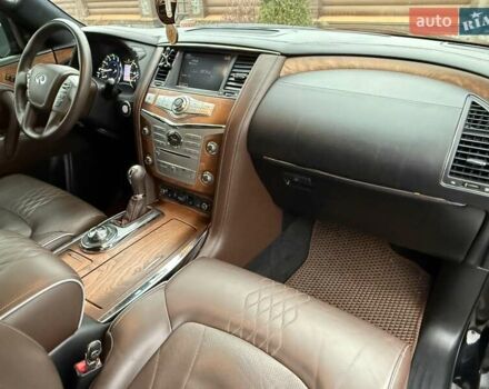Чорний Інфініті QX80, об'ємом двигуна 5.55 л та пробігом 158 тис. км за 24500 $, фото 75 на Automoto.ua