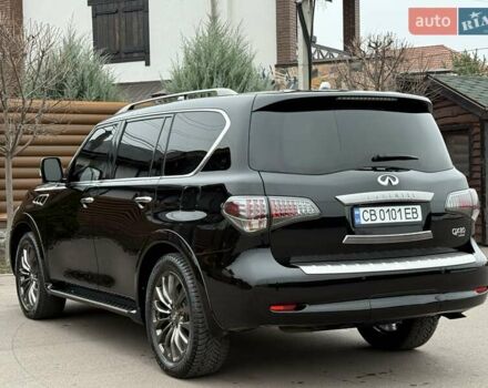 Чорний Інфініті QX80, об'ємом двигуна 5.55 л та пробігом 158 тис. км за 24500 $, фото 28 на Automoto.ua
