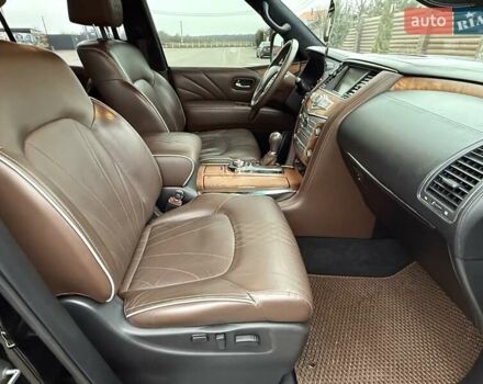 Чорний Інфініті QX80, об'ємом двигуна 5.55 л та пробігом 158 тис. км за 24500 $, фото 68 на Automoto.ua
