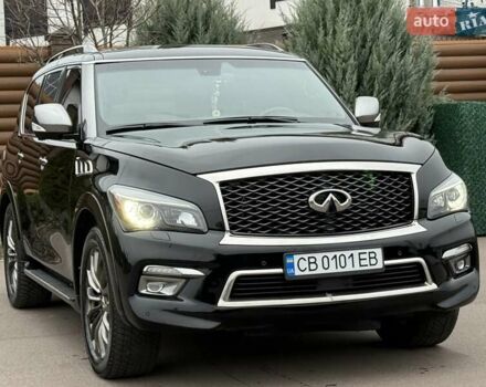 Чорний Інфініті QX80, об'ємом двигуна 5.55 л та пробігом 158 тис. км за 24500 $, фото 14 на Automoto.ua