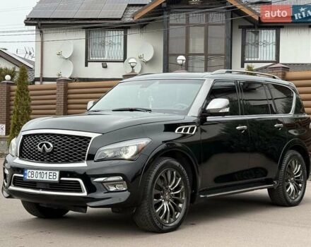 Чорний Інфініті QX80, об'ємом двигуна 5.55 л та пробігом 158 тис. км за 24500 $, фото 7 на Automoto.ua