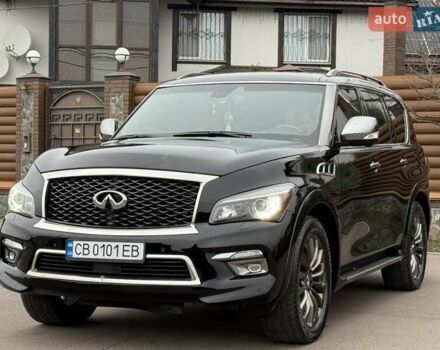 Чорний Інфініті QX80, об'ємом двигуна 5.55 л та пробігом 158 тис. км за 24500 $, фото 2 на Automoto.ua