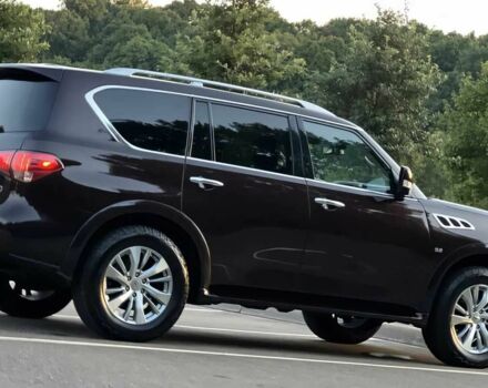 Черный Инфинити QX80, объемом двигателя 5.6 л и пробегом 74 тыс. км за 13000 $, фото 6 на Automoto.ua