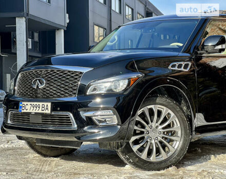 Чорний Інфініті QX80, об'ємом двигуна 5.6 л та пробігом 169 тис. км за 28900 $, фото 3 на Automoto.ua