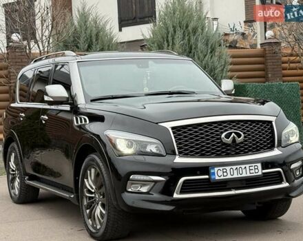 Чорний Інфініті QX80, об'ємом двигуна 5.55 л та пробігом 158 тис. км за 24500 $, фото 16 на Automoto.ua