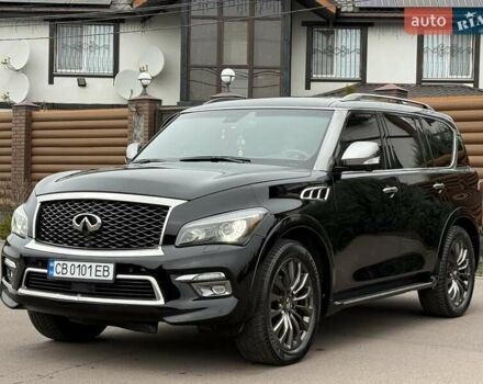 Чорний Інфініті QX80, об'ємом двигуна 5.55 л та пробігом 158 тис. км за 24500 $, фото 5 на Automoto.ua
