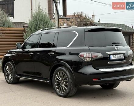 Чорний Інфініті QX80, об'ємом двигуна 5.55 л та пробігом 158 тис. км за 24500 $, фото 26 на Automoto.ua
