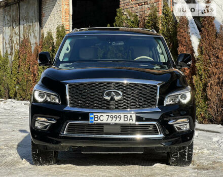 Чорний Інфініті QX80, об'ємом двигуна 5.6 л та пробігом 169 тис. км за 28900 $, фото 4 на Automoto.ua