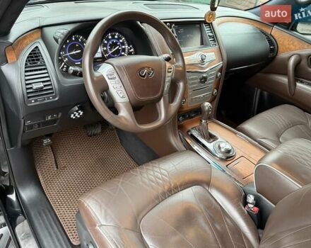Чорний Інфініті QX80, об'ємом двигуна 5.55 л та пробігом 158 тис. км за 24500 $, фото 53 на Automoto.ua