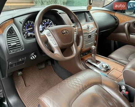 Чорний Інфініті QX80, об'ємом двигуна 5.55 л та пробігом 158 тис. км за 24500 $, фото 54 на Automoto.ua