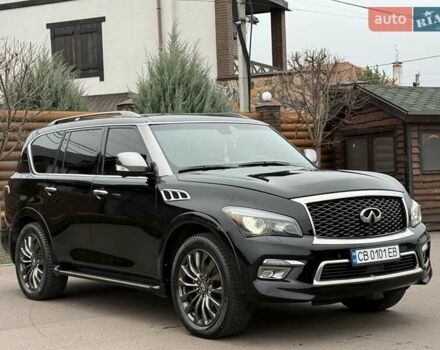 Чорний Інфініті QX80, об'ємом двигуна 5.55 л та пробігом 158 тис. км за 24500 $, фото 19 на Automoto.ua