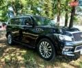Черный Инфинити QX80, объемом двигателя 5.55 л и пробегом 111 тыс. км за 29500 $, фото 1 на Automoto.ua
