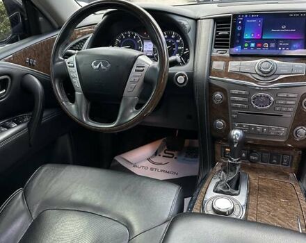 Черный Инфинити QX80, объемом двигателя 5.6 л и пробегом 179 тыс. км за 21950 $, фото 14 на Automoto.ua