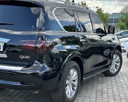 Черный Инфинити QX80, объемом двигателя 5.6 л и пробегом 179 тыс. км за 21950 $, фото 6 на Automoto.ua