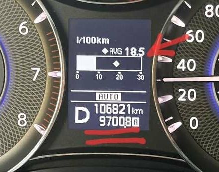 Черный Инфинити QX80, объемом двигателя 5.55 л и пробегом 107 тыс. км за 31500 $, фото 27 на Automoto.ua