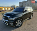 Черный Инфинити QX80, объемом двигателя 5.6 л и пробегом 138 тыс. км за 30900 $, фото 1 на Automoto.ua