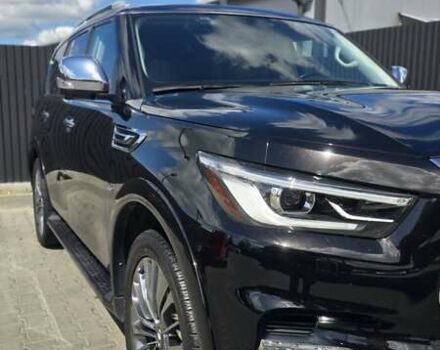 Черный Инфинити QX80, объемом двигателя 5.55 л и пробегом 107 тыс. км за 31500 $, фото 3 на Automoto.ua