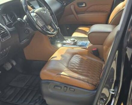 Черный Инфинити QX80, объемом двигателя 5.55 л и пробегом 107 тыс. км за 31500 $, фото 11 на Automoto.ua