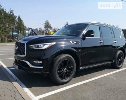 Чорний Інфініті QX80, об'ємом двигуна 5.55 л та пробігом 95 тис. км за 38600 $, фото 11 на Automoto.ua