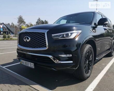 Чорний Інфініті QX80, об'ємом двигуна 5.55 л та пробігом 95 тис. км за 37900 $, фото 6 на Automoto.ua