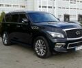 Черный Инфинити QX80, объемом двигателя 5.55 л и пробегом 105 тыс. км за 28300 $, фото 1 на Automoto.ua