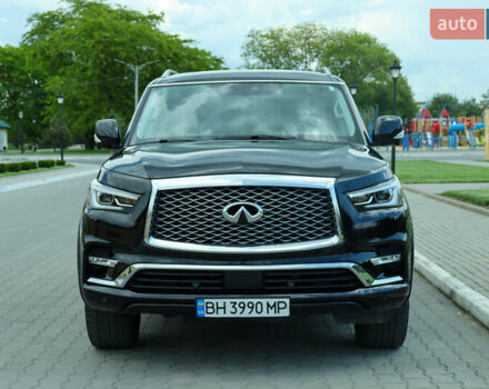 Черный Инфинити QX80, объемом двигателя 5.55 л и пробегом 32 тыс. км за 41500 $, фото 9 на Automoto.ua