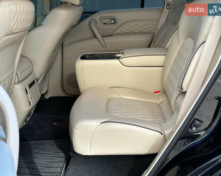 Черный Инфинити QX80, объемом двигателя 5.6 л и пробегом 95 тыс. км за 34490 $, фото 21 на Automoto.ua