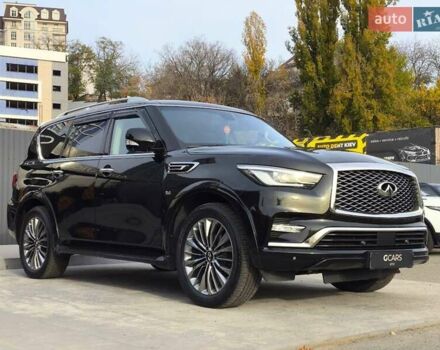 Черный Инфинити QX80, объемом двигателя 5.55 л и пробегом 62 тыс. км за 36800 $, фото 2 на Automoto.ua