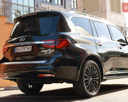 Черный Инфинити QX80, объемом двигателя 5.55 л и пробегом 95 тыс. км за 35000 $, фото 12 на Automoto.ua