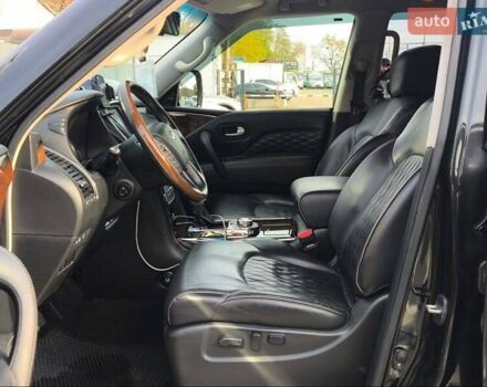 Черный Инфинити QX80, объемом двигателя 5.55 л и пробегом 62 тыс. км за 36800 $, фото 19 на Automoto.ua