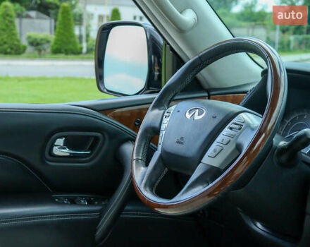 Черный Инфинити QX80, объемом двигателя 5.55 л и пробегом 32 тыс. км за 41500 $, фото 14 на Automoto.ua