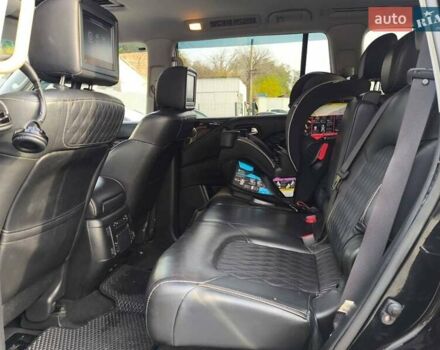 Черный Инфинити QX80, объемом двигателя 5.55 л и пробегом 62 тыс. км за 36800 $, фото 39 на Automoto.ua