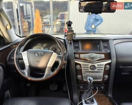 Черный Инфинити QX80, объемом двигателя 5.55 л и пробегом 62 тыс. км за 36800 $, фото 23 на Automoto.ua