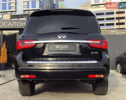 Черный Инфинити QX80, объемом двигателя 5.55 л и пробегом 62 тыс. км за 36800 $, фото 4 на Automoto.ua