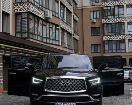 Черный Инфинити QX80, объемом двигателя 5.55 л и пробегом 15 тыс. км за 45000 $, фото 66 на Automoto.ua