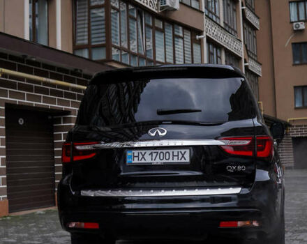 Черный Инфинити QX80, объемом двигателя 5.55 л и пробегом 15 тыс. км за 45000 $, фото 74 на Automoto.ua