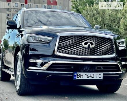 Черный Инфинити QX80, объемом двигателя 5.6 л и пробегом 8 тыс. км за 52900 $, фото 13 на Automoto.ua