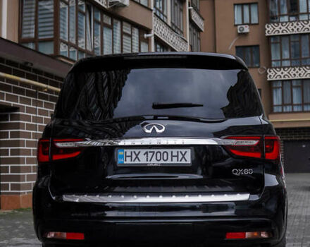 Черный Инфинити QX80, объемом двигателя 5.55 л и пробегом 15 тыс. км за 45000 $, фото 75 на Automoto.ua