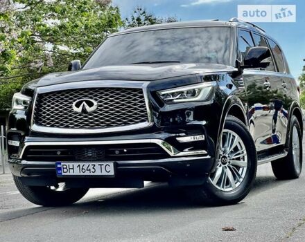 Чорний Інфініті QX80, об'ємом двигуна 5.6 л та пробігом 8 тис. км за 52900 $, фото 19 на Automoto.ua