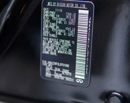 Черный Инфинити QX80, объемом двигателя 5.55 л и пробегом 15 тыс. км за 45000 $, фото 52 на Automoto.ua