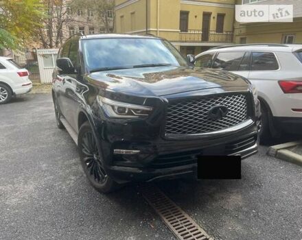 Чорний Інфініті QX80, об'ємом двигуна 5.6 л та пробігом 40 тис. км за 68000 $, фото 1 на Automoto.ua