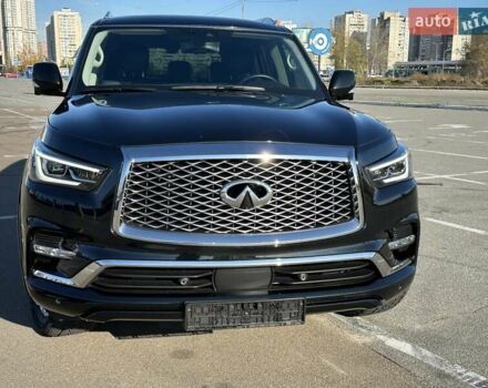 Черный Инфинити QX80, объемом двигателя 5.55 л и пробегом 29 тыс. км за 59900 $, фото 6 на Automoto.ua