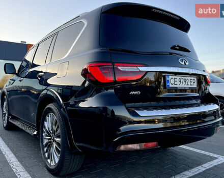 Черный Инфинити QX80, объемом двигателя 5.55 л и пробегом 80 тыс. км за 46500 $, фото 10 на Automoto.ua