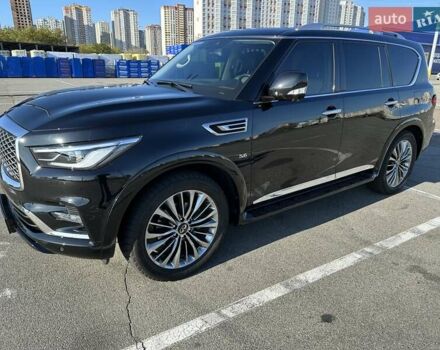 Черный Инфинити QX80, объемом двигателя 5.55 л и пробегом 29 тыс. км за 59900 $, фото 14 на Automoto.ua